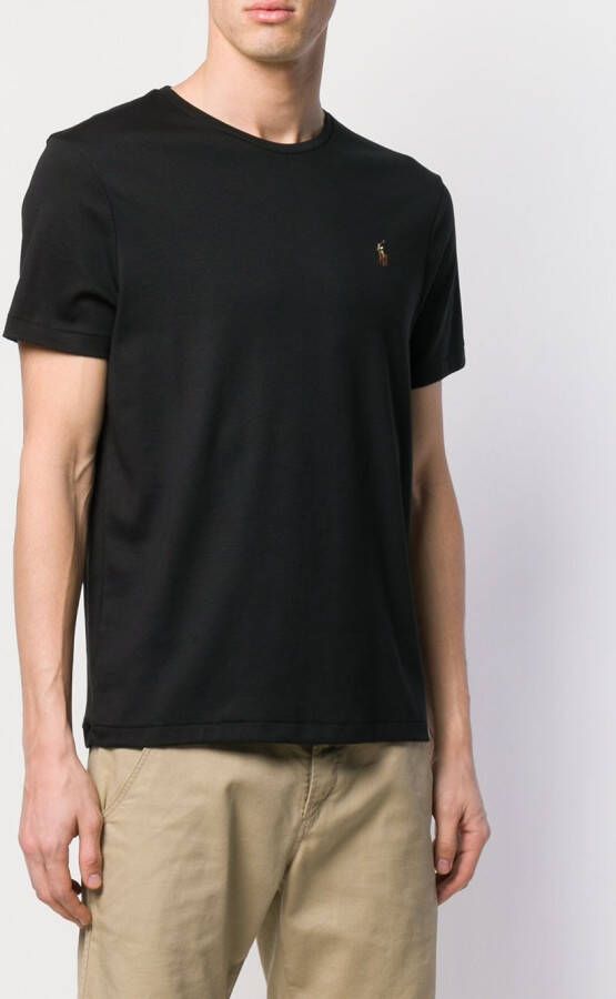 Polo Ralph Lauren T-shirt met geborduurd logo Zwart