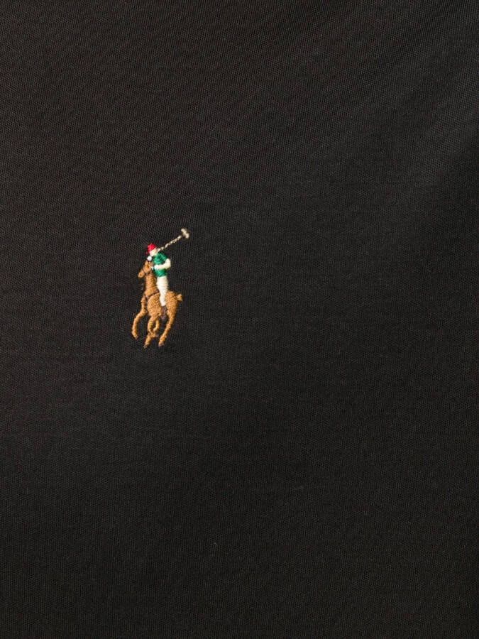 Polo Ralph Lauren T-shirt met geborduurd logo Zwart