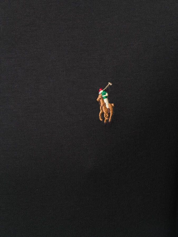Polo Ralph Lauren T-shirt met geborduurd logo Zwart