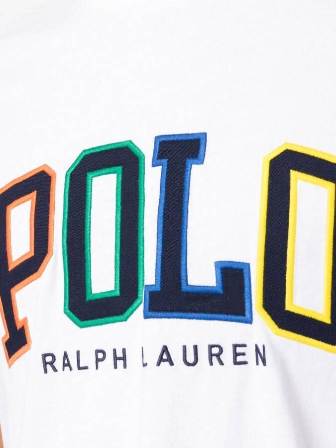 Polo Ralph Lauren T-shirt met logo-applicatie Wit