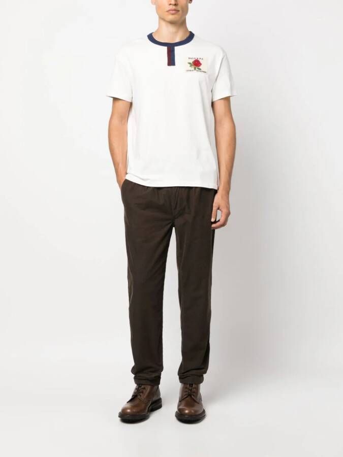 Polo Ralph Lauren T-shirt met logopatch Wit