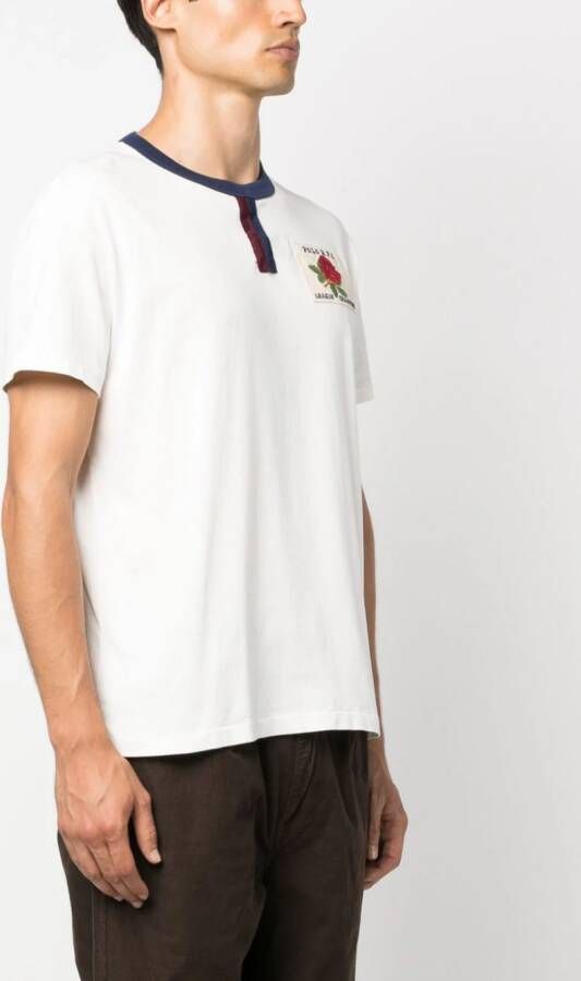 Polo Ralph Lauren T-shirt met logopatch Wit