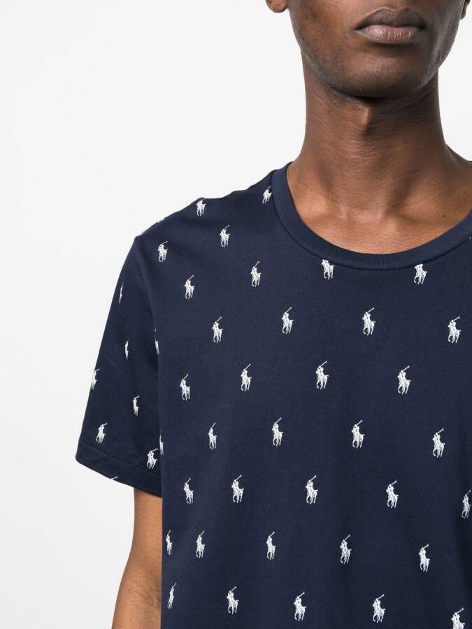 Polo Ralph Lauren T-shirt met logoprint Blauw