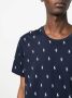 Polo Ralph Lauren T-shirt met logoprint Blauw - Thumbnail 5