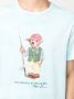 Polo Ralph Lauren T-shirt met logoprint Blauw - Thumbnail 5