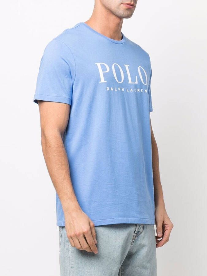 Polo Ralph Lauren T-shirt met logoprint Blauw