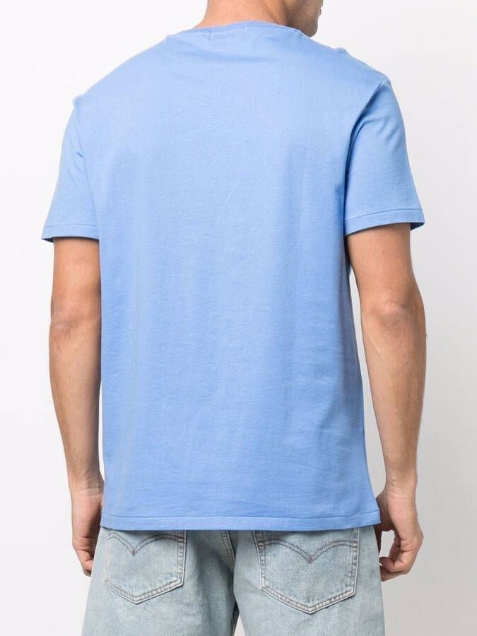 Polo Ralph Lauren T-shirt met logoprint Blauw