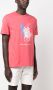 Polo Ralph Lauren T-shirt met logoprint Rood - Thumbnail 3