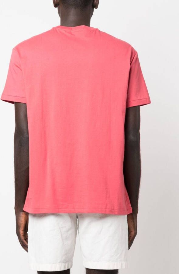 Polo Ralph Lauren T-shirt met logoprint Rood