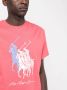 Polo Ralph Lauren T-shirt met logoprint Rood - Thumbnail 5