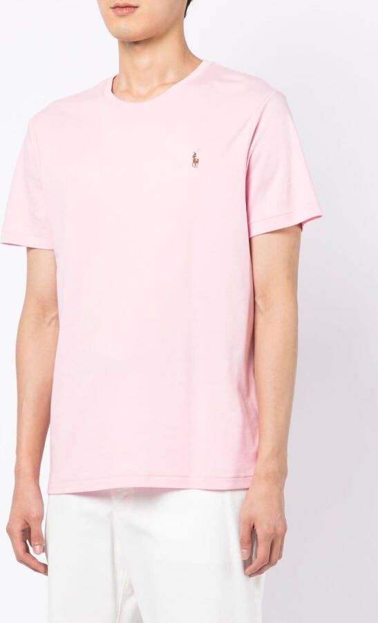 Polo Ralph Lauren T-shirt met logoprint Roze