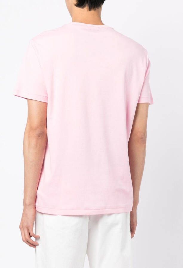 Polo Ralph Lauren T-shirt met logoprint Roze