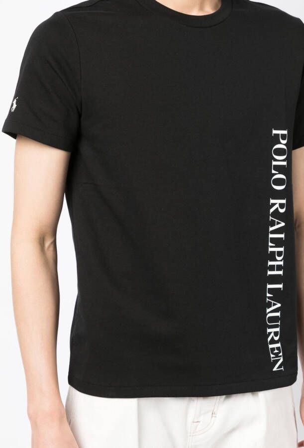 Polo Ralph Lauren T-shirt met logoprint Zwart