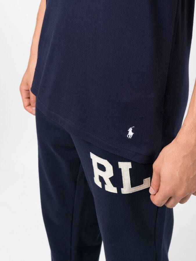 Polo Ralph Lauren T-shirt met ronde hals Blauw
