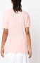 Polo Ralph Lauren T-shirt van hennep Roze - Thumbnail 4