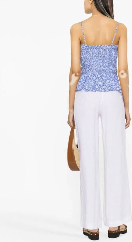 Polo Ralph Lauren Top met bloemenprint Blauw