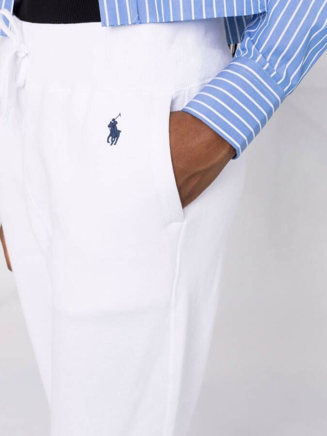 Polo Ralph Lauren Trainingsbroek met geborduurd logo Wit
