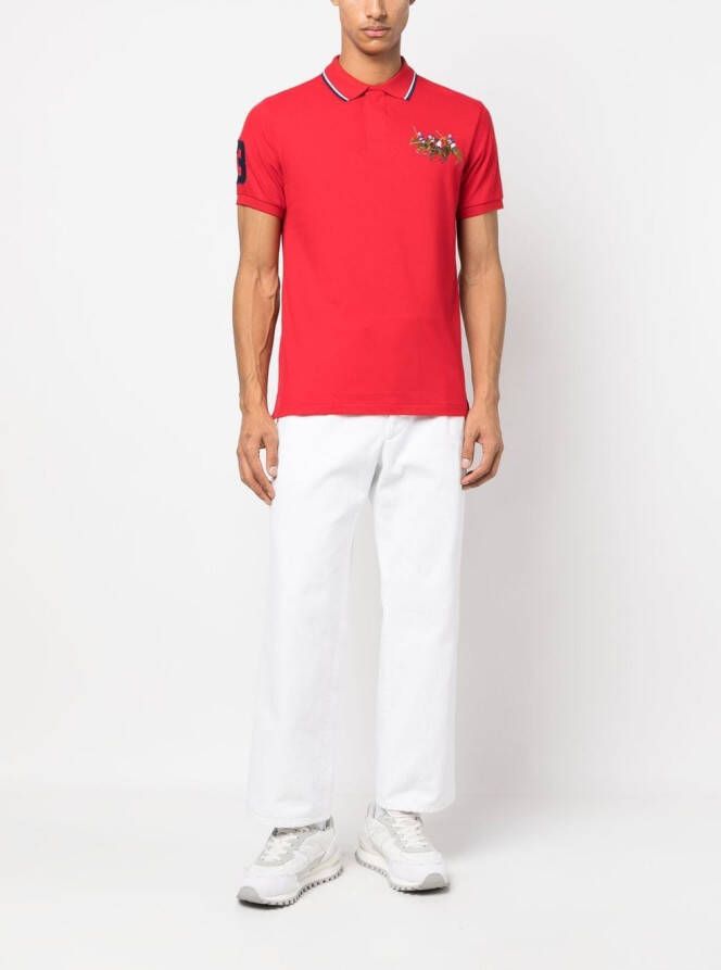 Polo Ralph Lauren Katoenen poloshirt Rood