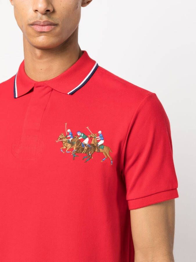 Polo Ralph Lauren Katoenen poloshirt Rood