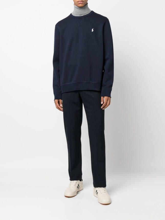 Polo Ralph Lauren Trui met geborduurd logo Blauw