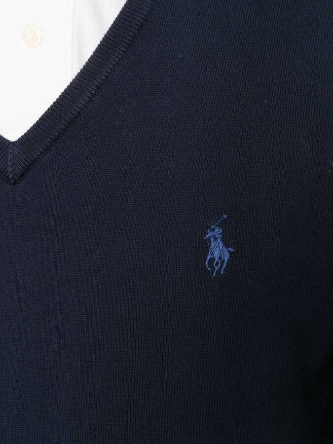 Polo Ralph Lauren Trui met geborduurd logo Blauw