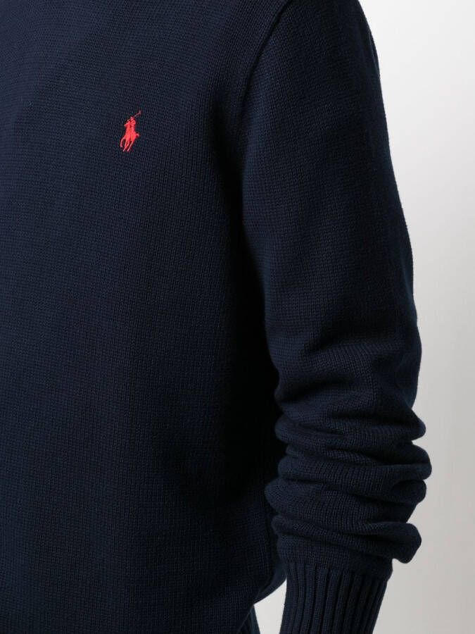 Polo Ralph Lauren Trui met geborduurd logo Blauw