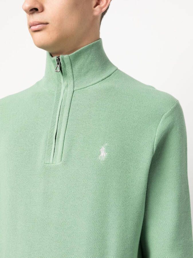 Polo Ralph Lauren Trui met geborduurd logo Groen