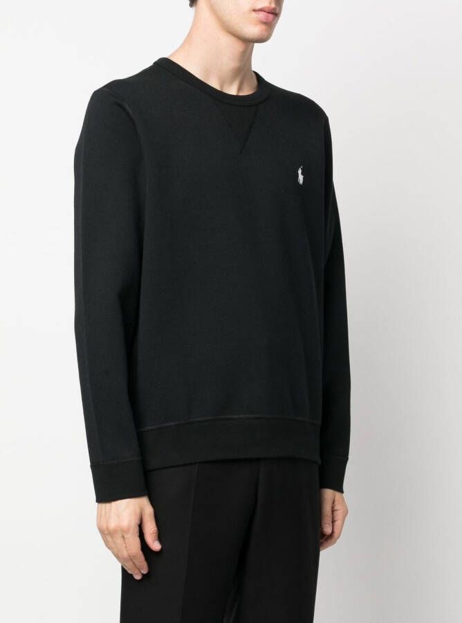 Polo Ralph Lauren Trui met geborduurd logo Zwart