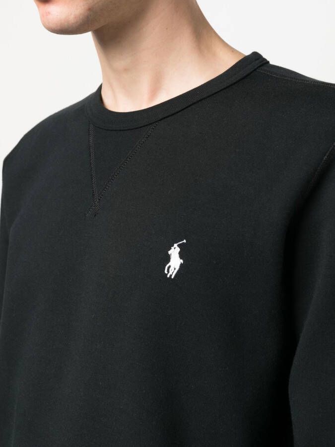 Polo Ralph Lauren Trui met geborduurd logo Zwart
