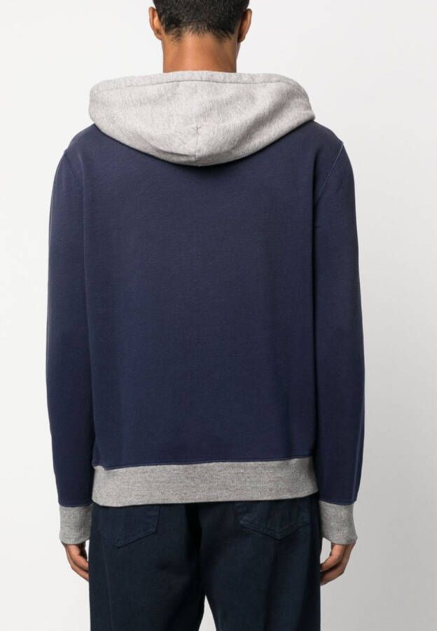 Polo Ralph Lauren Hoodie met geméleerd effect Blauw