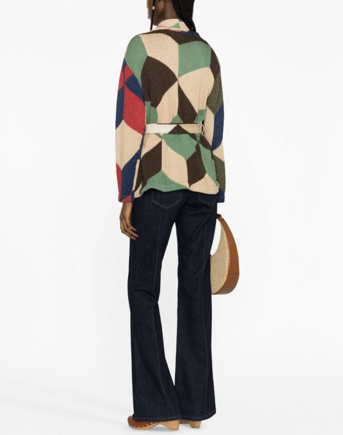 Polo Ralph Lauren Vest met patchwork Beige
