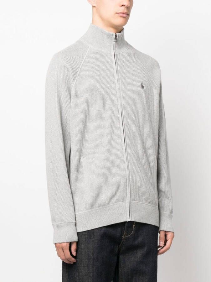 Polo Ralph Lauren Vest met wafelpatroon Grijs