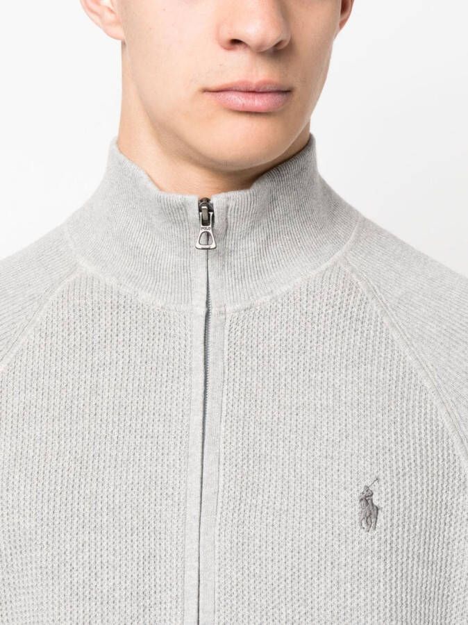 Polo Ralph Lauren Vest met wafelpatroon Grijs