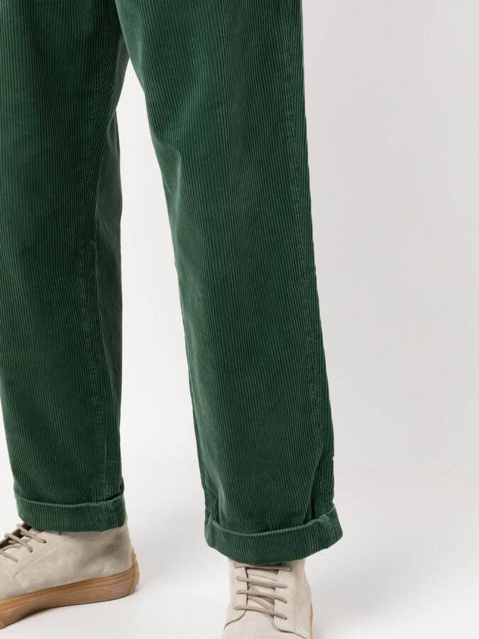 Polo Ralph Lauren Broek met geplooid detail Groen