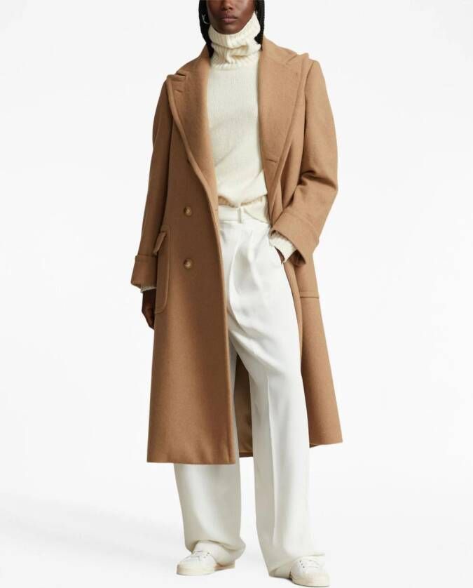 Polo Ralph Lauren Wollen jas Beige