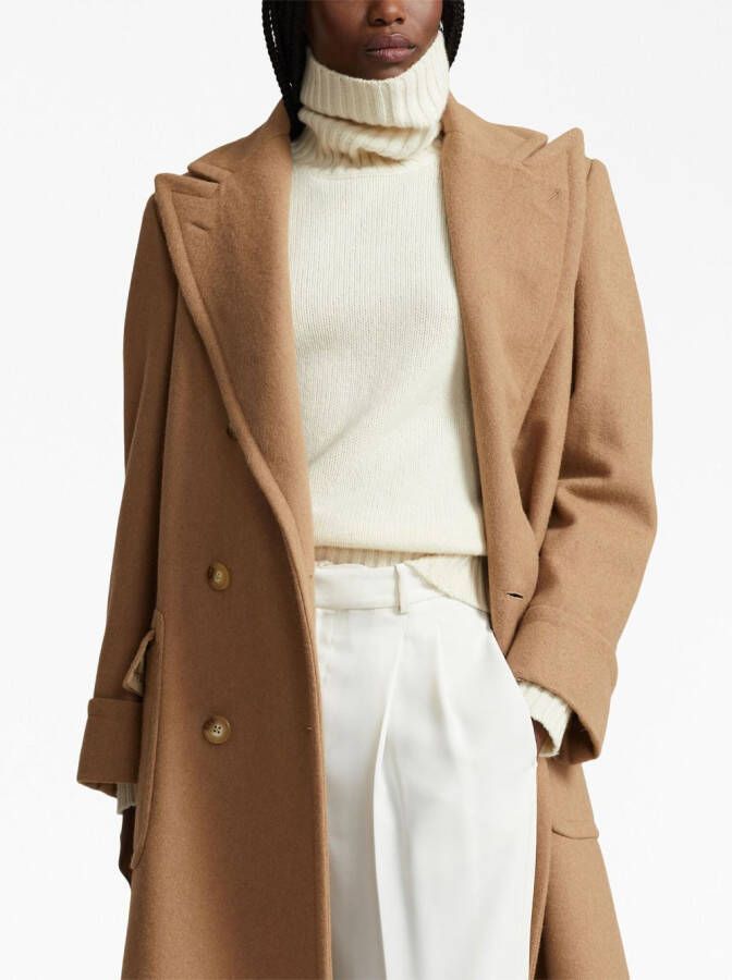 Polo Ralph Lauren Wollen jas Beige