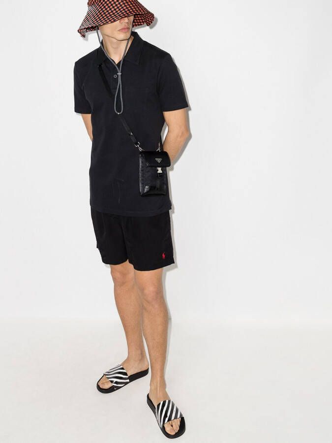 Polo Ralph Lauren Zwembroek met geborduurd logo Zwart