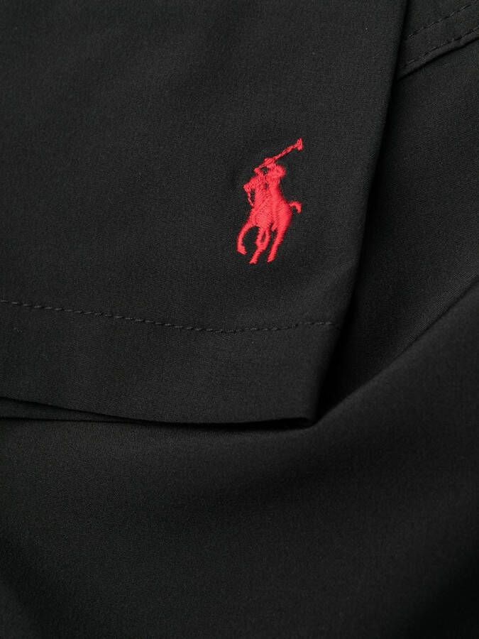 Polo Ralph Lauren Zwembroek met logo Zwart