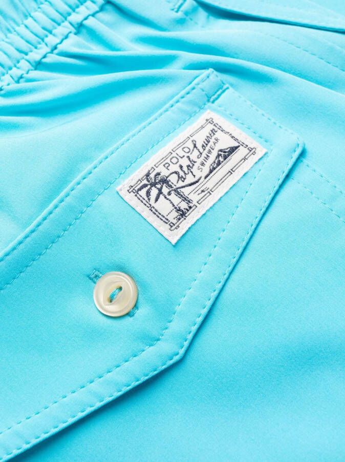 Polo Ralph Lauren Zwembroek met logopatch Blauw