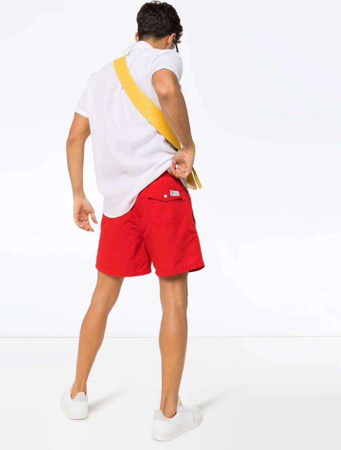 Polo Ralph Lauren Zwembroek met trekkoord Rood