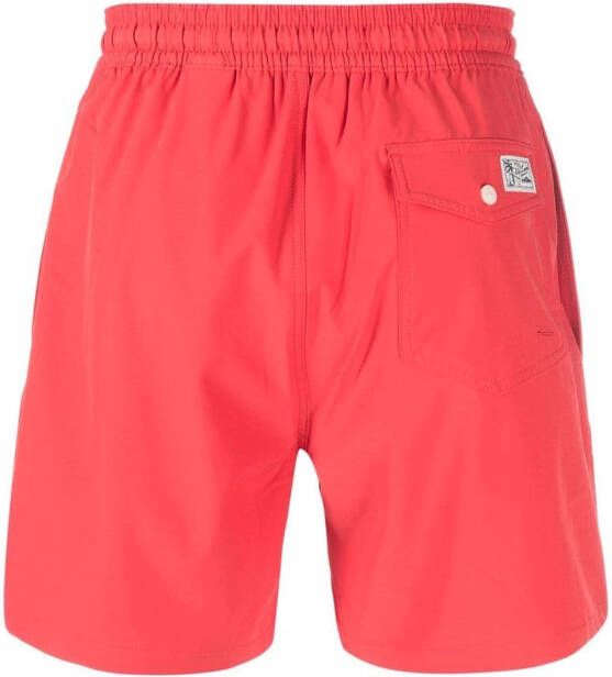 Polo Ralph Lauren Zwembroek met trekkoord Rood
