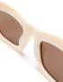 Port Tanger Ayreen zonnebril met cat-eye montuur Wit - Thumbnail 3