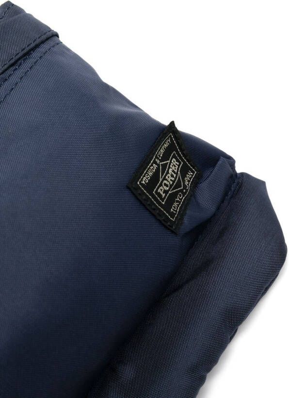 Porter-Yoshida & Co. Crossbodytas met logopatch Blauw