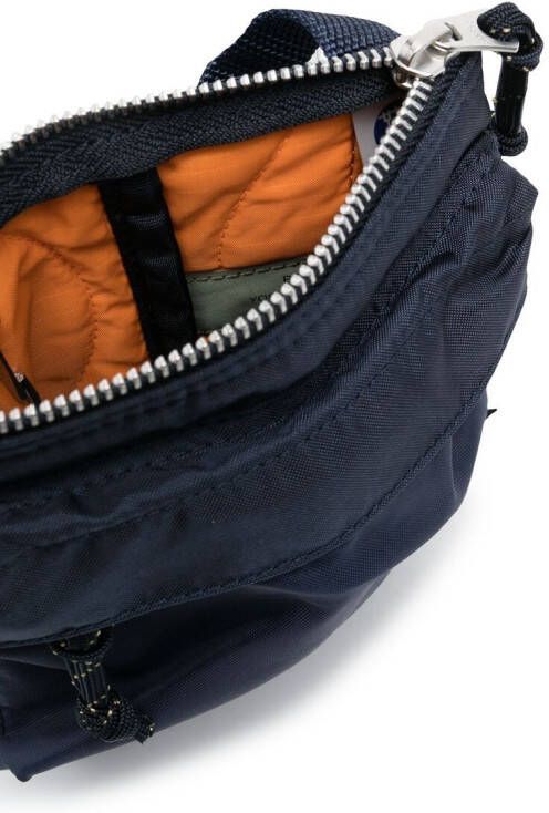 Porter-Yoshida & Co. Crossbodytas met logopatch Blauw
