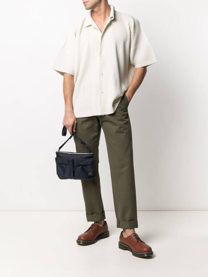 Porter-Yoshida & Co. Force nylon schoudertas Blauw