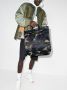 Porter-Yoshida & Co. Helmet shopper met camouflageprint Groen - Thumbnail 2