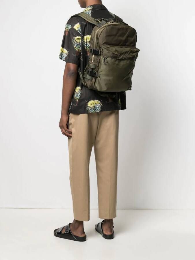 Porter-Yoshida & Co. Rugzak met logopatch Groen