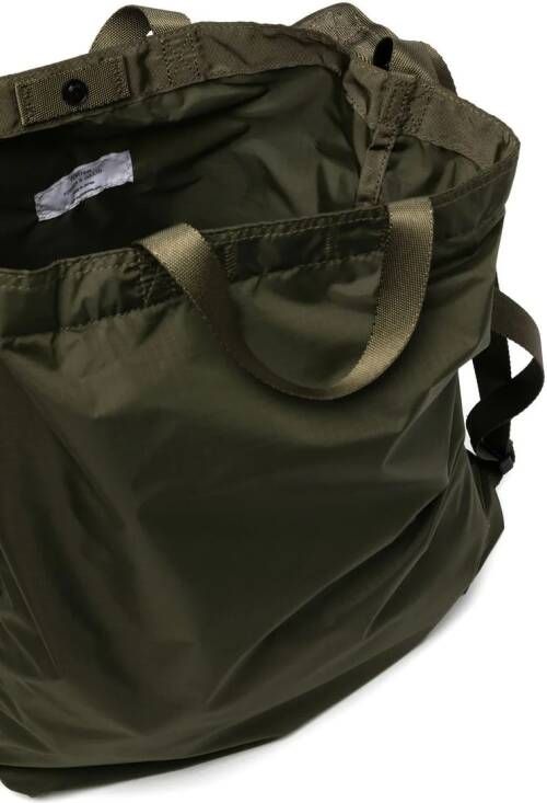 Porter-Yoshida & Co. Schoudertas met logopatch Groen