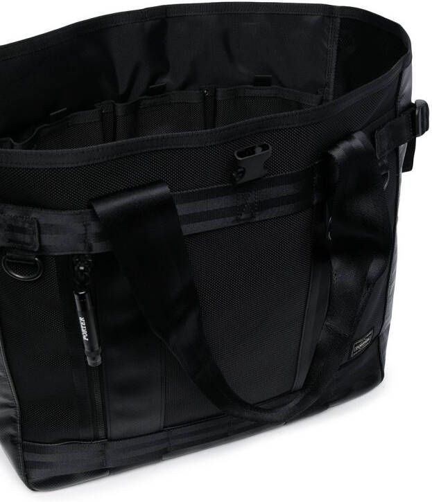 Porter-Yoshida & Co. Shopper met gesp Zwart