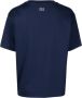 Ports 1961 Katoenen T-shirt Blauw - Thumbnail 2